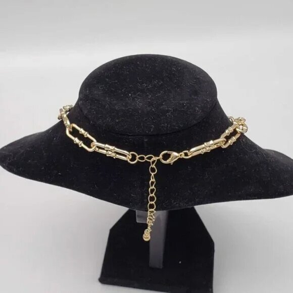 Authentic Louis Vuitton Lock&Key w/unbranded Gold Plated Chain Necklace 120825 - Picture 7 of 11